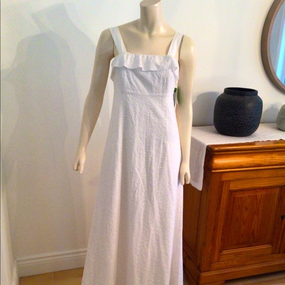 Lily Pulitzer White Eyelet Maxi Dress NWT - Picture 9 of 16